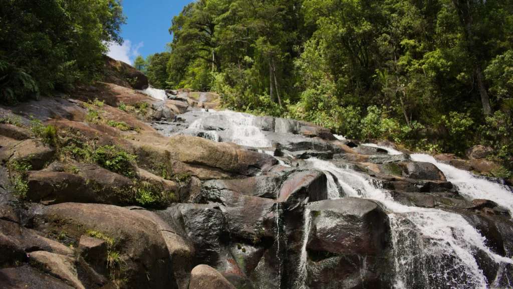 beauty of Minca waterfalls