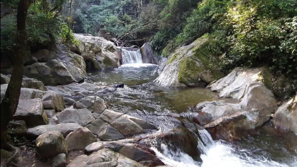 Paisaje de Pozo Azul en Minca, Santa Marta